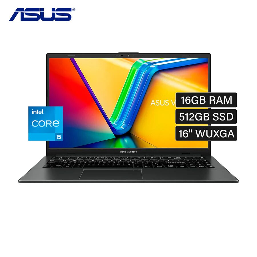 LAPTOP ASUS VIVOBOOK X1605ZA-MB292 I5-12500H RAM 16GB DDR4 SSD 512GB 16.0WUXGA LED IRIS PLUS