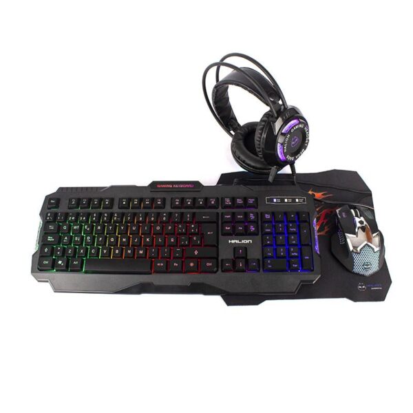 COMBO GAMER 4 IN 1 AKULA HA-870C HALION