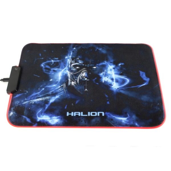 PAT MOUSE GAMER MP-14RGB 35x25x3cm MARCA HALION