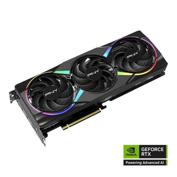 Tarjeta De Video Pny Geforce Rtx 5060 Ti 16gb Argb Oc Gddr7 3 fanes