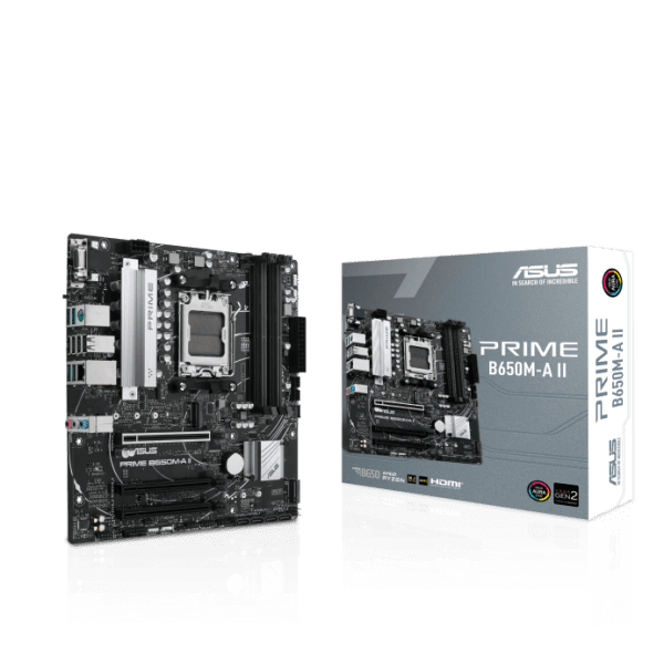 PLACA AM5 ASUS PRIME B650M-A II D5 mATX