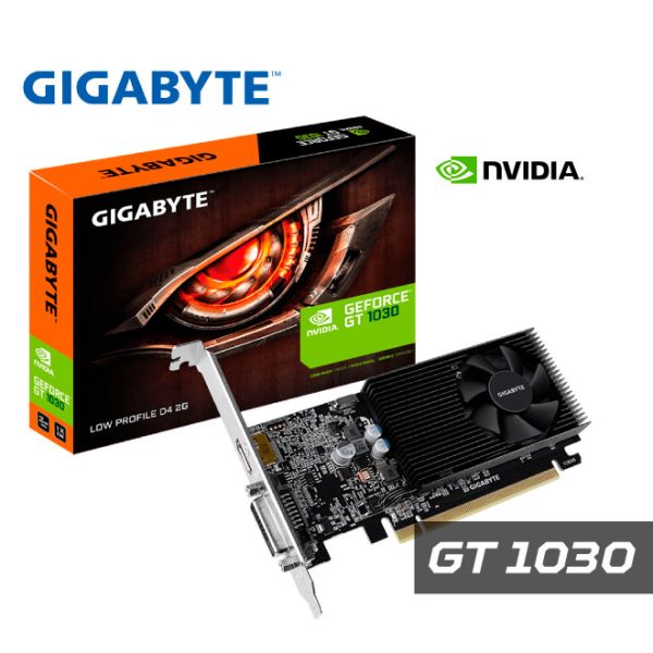 NVIDIA GEFORCE GIGABYTE GT1030 2GB 64 BIT GDDR4