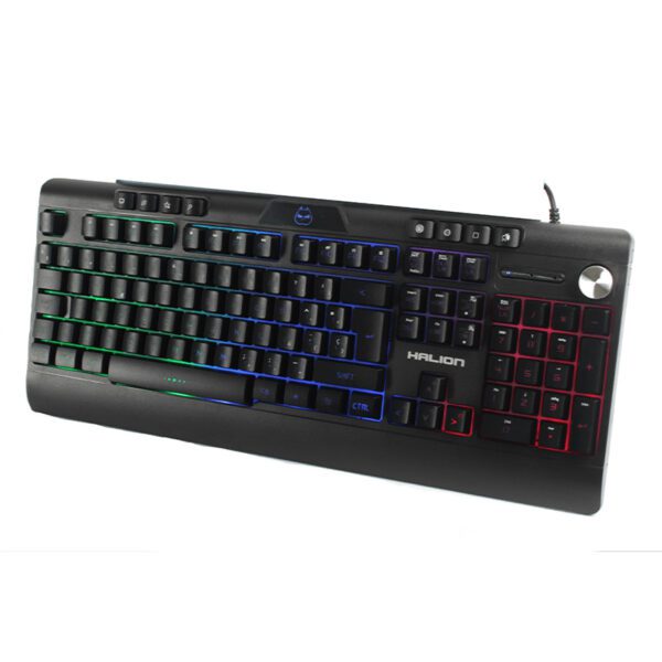 Teclado Gamer HALION HA-K807 / RAINDOW