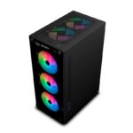 CASE ENKORE FALCON ENK 5000, 3 FAN 12cm LED RAINBOW - Imagen 3