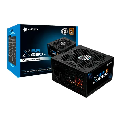 FUENTE PODER ANTRIX XBR-650 650W WHITE 80+BRONZE