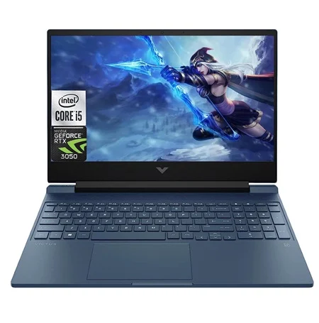 Laptop Hp Core I5-12450h Victus 15-fa0033dx (9t9r8ua#aba) Pantalla 15.6″ Fhd 144hz, Ram 8gb, Ssd 512gb, Rtx 3050 4gb, Win11, Azul, Us., 12gen.