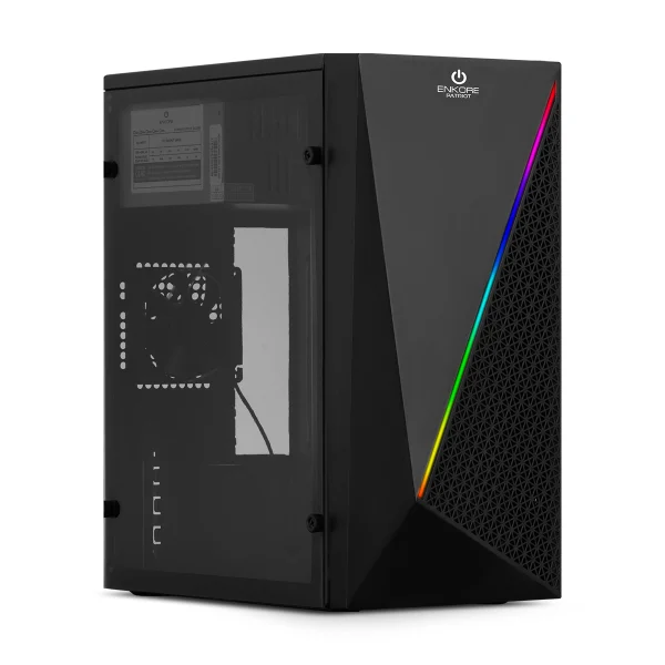 CASE ENKORE PATRIOT ENC – 3005 MICRO ATX – FUENTE 230W – 8CM FAN