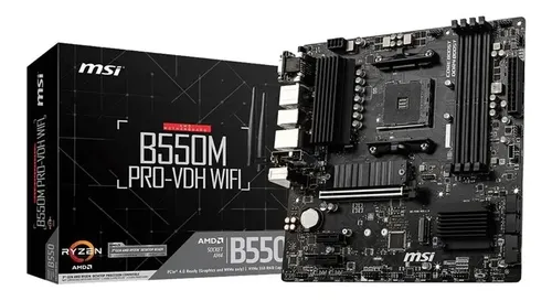 Placa MSI B550M PRO-VDH WIFI