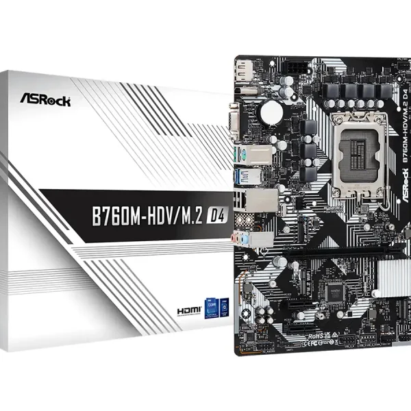 testPlaca AsRock B760M-HDV (DDR5)